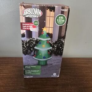 4ft Green Christmas Tree with LED